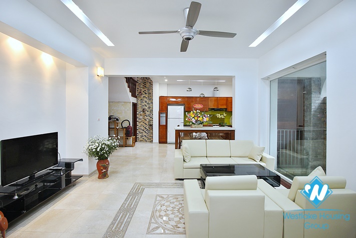 A cozy five bedrooms house for rent in Dang Thai Mai area, Tay Ho
